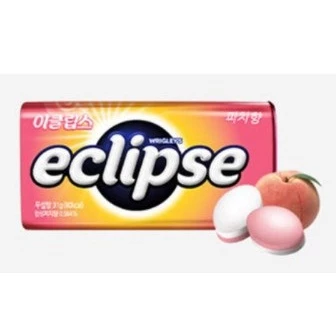 Eclipse Mints Peach Tins 34g Candy / Sugar Free / Snacks